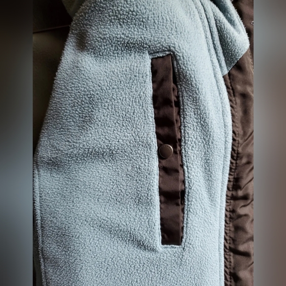 Eddie bauer- Embroidered Jacket Coat Fleece Lined  Women's Medium - Picture 10 of 12